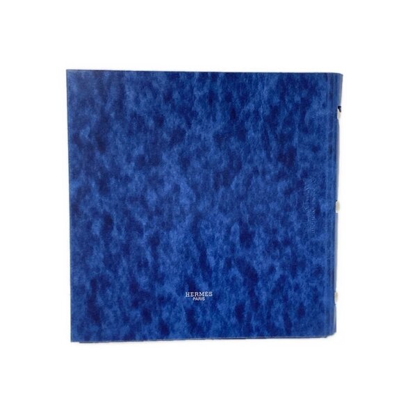 HERMES - Navy Paper None Accessory Case 88-073025 - Picture 2 of 10